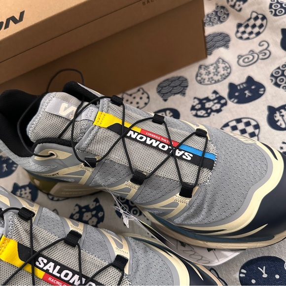 Salomon Xt-6 Series Retro Functional Running Shoes, Blue - Picture 3 of 7